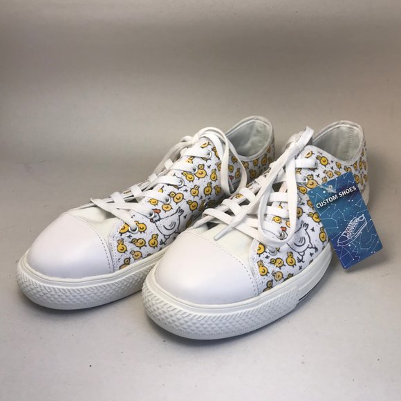 Aquila Shoes - New Chick Canvas Sneakers Custom Chicken NWT